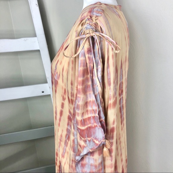 NORTH SHORE Tie Dye Oversized Swim Coverup S/M - Picture 4 of 8